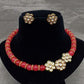 KUNDAN PEARL CHOKER - AN1413