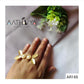 DUAL STONE WINGED RING - AR165