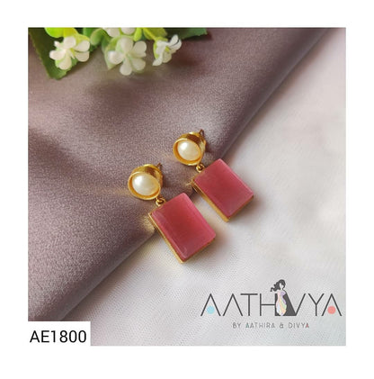 STONE DROP EARRINGS - AE1800