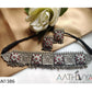 SILVER LOOK ALIKE CHOKER SET - AN1386