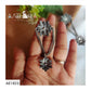 SLA 3D FLOWER EARRINGS - AE1823