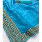 SEMI ORGANZA SAREE - AS913