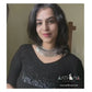 OXIDISED COIN NECKLACE - AN2203