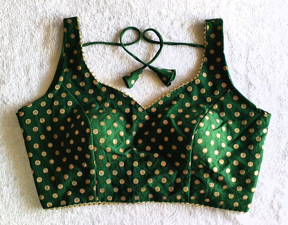 SILK JACQUARD BLOUSE - AK839